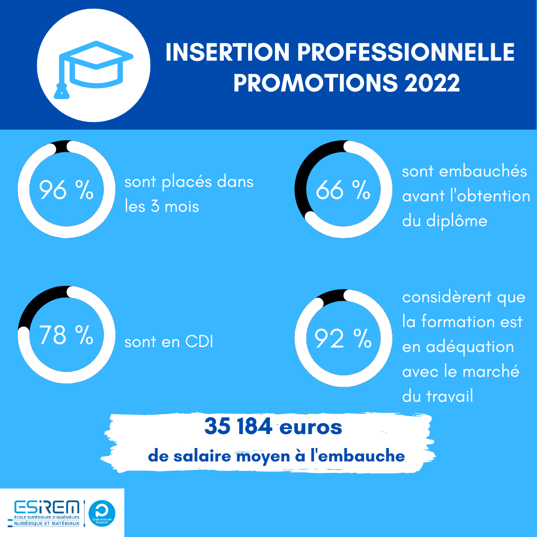 Enquête insertion pro infographie